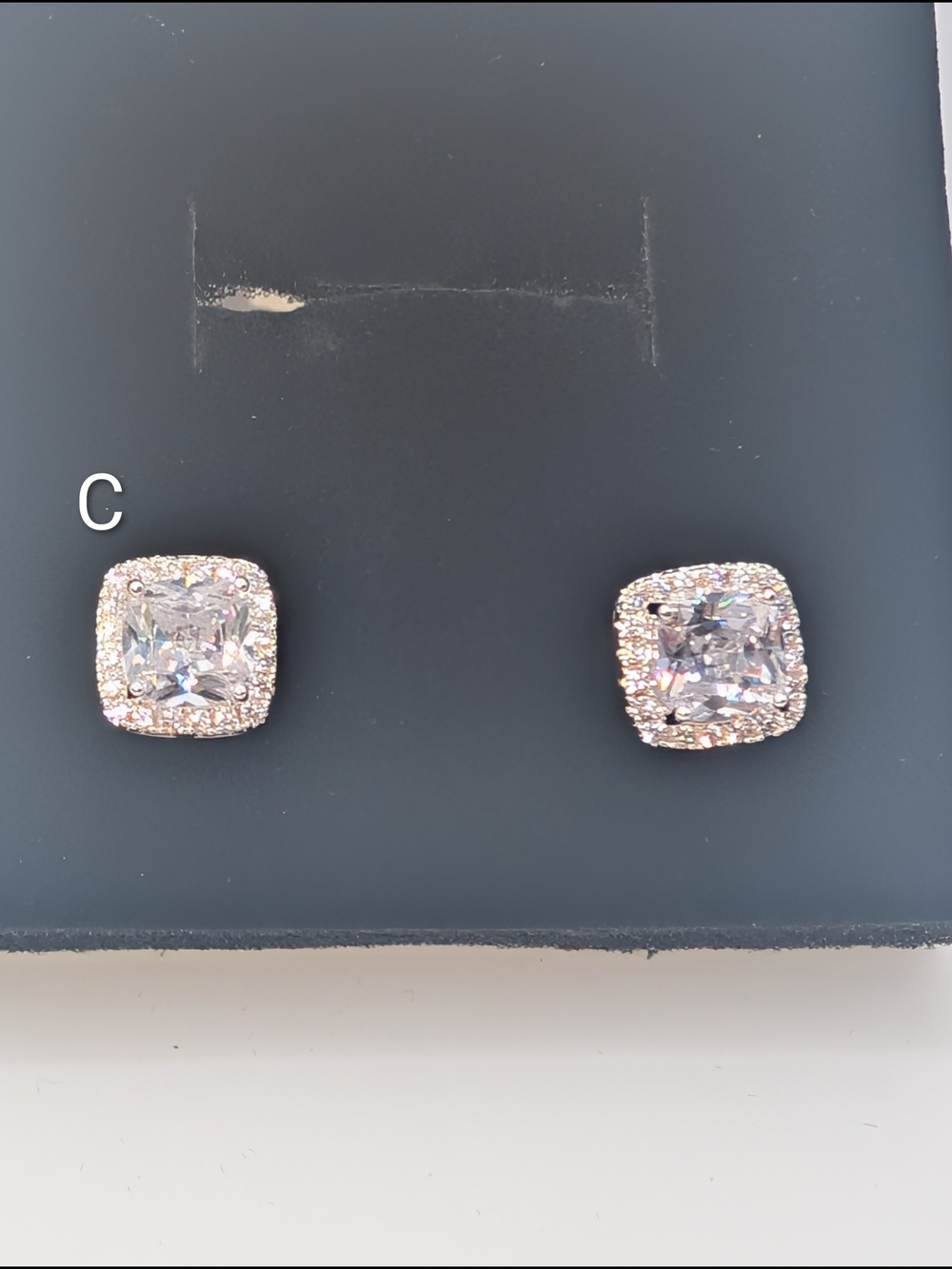 ✨CHOOSE ONE- 18K White Gold Plated Studs - Picture 7 of 11